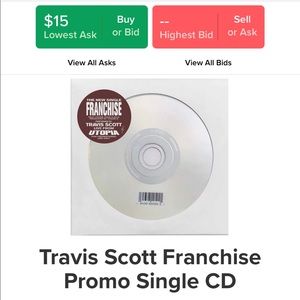 Travis Scott franchise cd